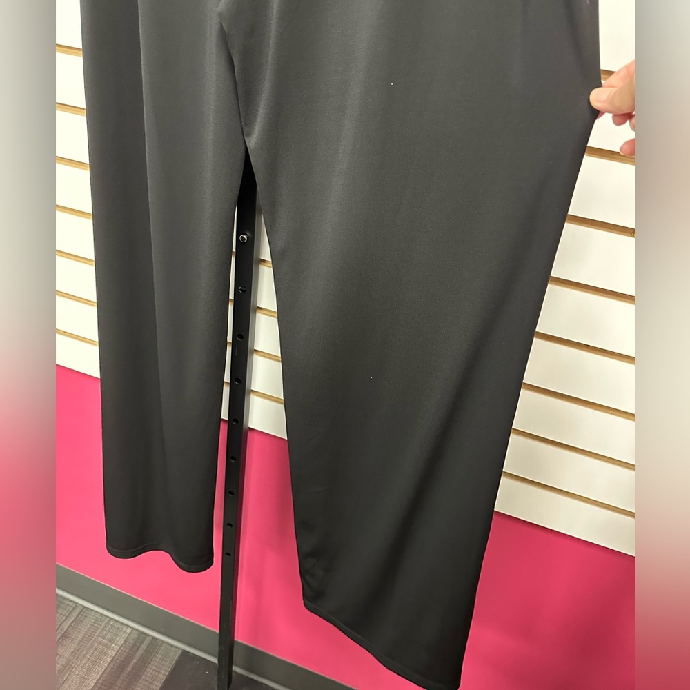 Tadashi Shoji Black 🖤 Pull-on Pants -  Designer Style/Comfort Fit/NWT Size XXL - Picture 4 of 6